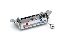 Commande de chauffage Plastique CHROME