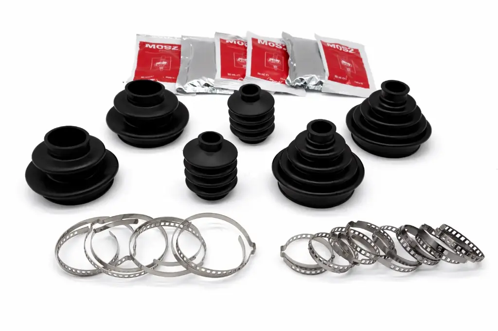 [A02361N] Kit 6 soufflets cardan nouveau modèle NÉOPRÈNE 24 pièces