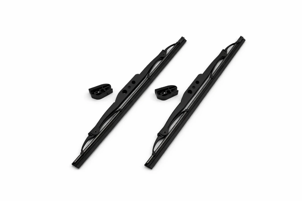 [A13410] Paire balais Essuie glace 280 mm pour Méhari - DYANE Livrée avec adaptateur plastique