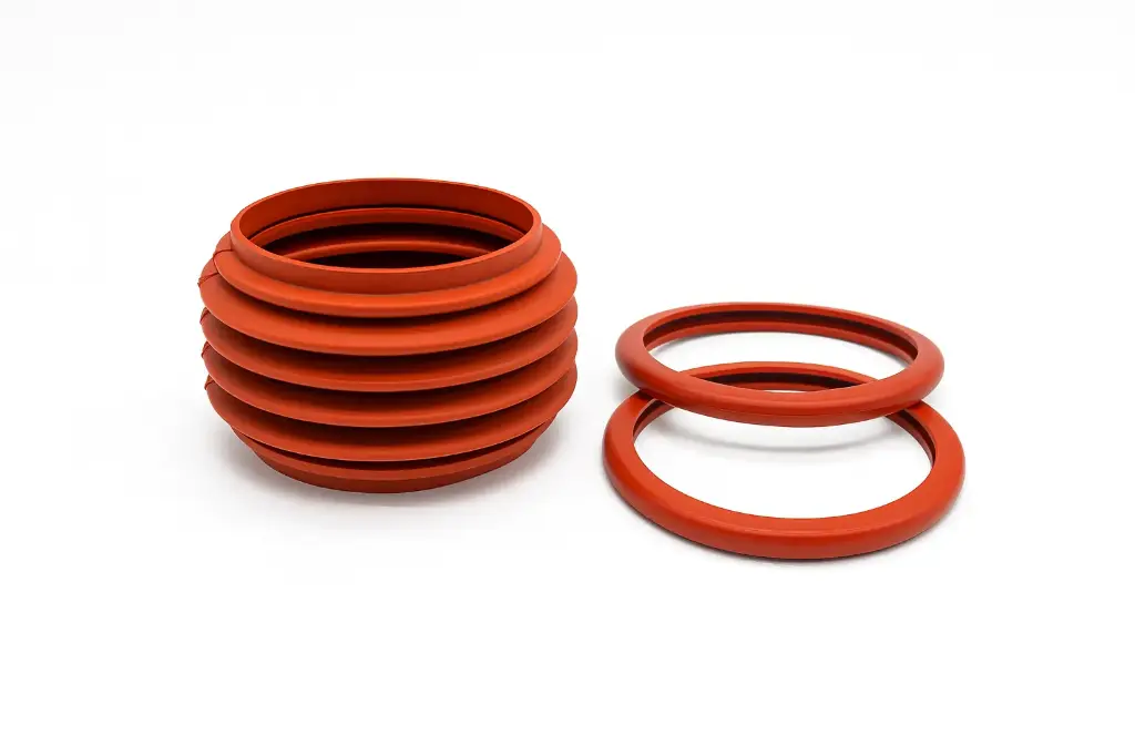 [A02330PR] Soufflet de cardan double croisillon + 2 anneaux pour 2CV AVANT 1975 