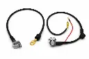 Paire de câbles de batterie + et - 