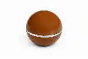 Pommeau Marron cerclage chromé