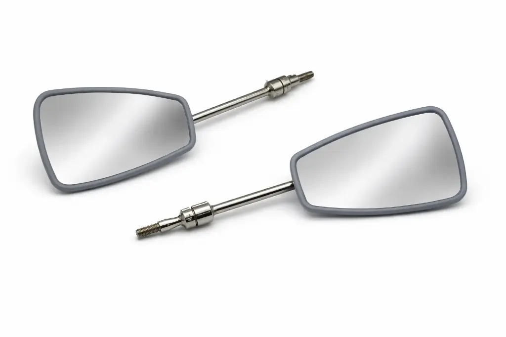 [A11650P] Paire de Rétroviseur extérieur Méhari INOX 