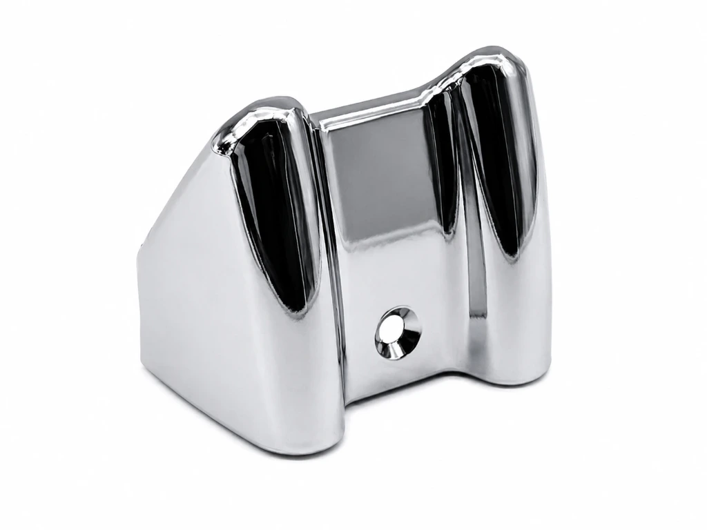 [A09106C] Enjoliveur CHROME de Pare choc avant pour 2CV 1964 ->1990
