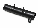 Silencieux secondaire pour 2CV 12/1963  ->  07/1972 QUALITE PREMIUM