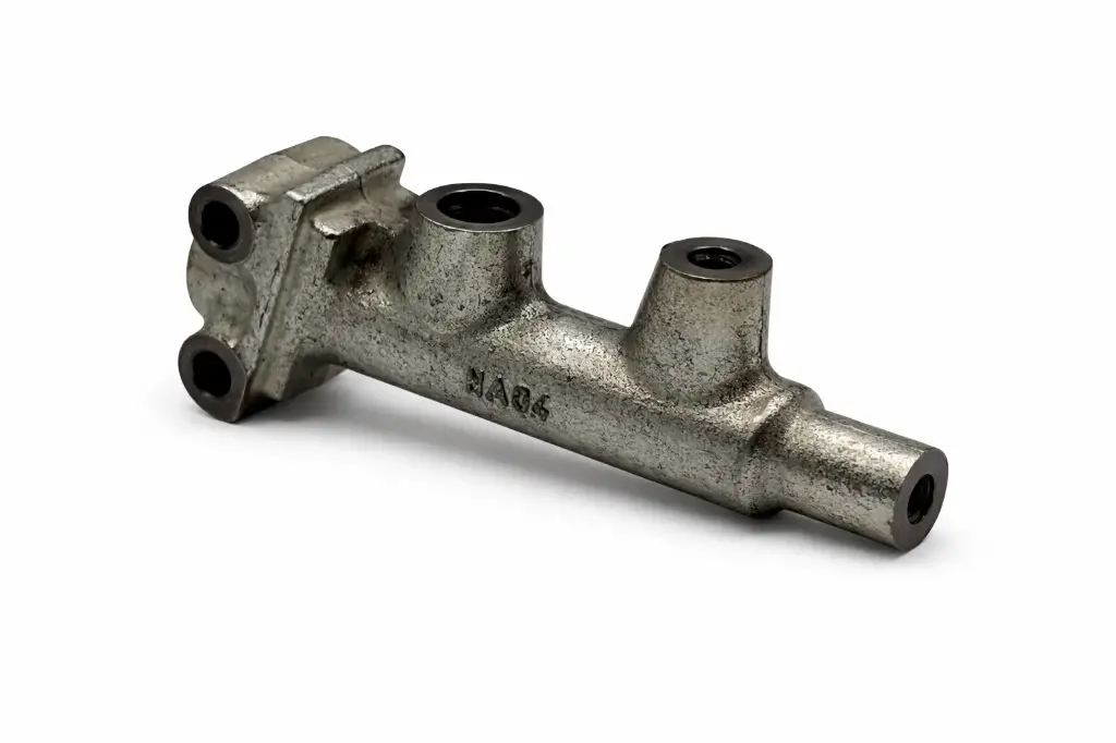 Maître-cylindre simple circuit 2 sorties Lockheed Ø8 2CV 06/1970 -> 07/1976