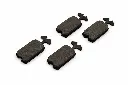 Jeu de 4 plaquettes de Frein à disques