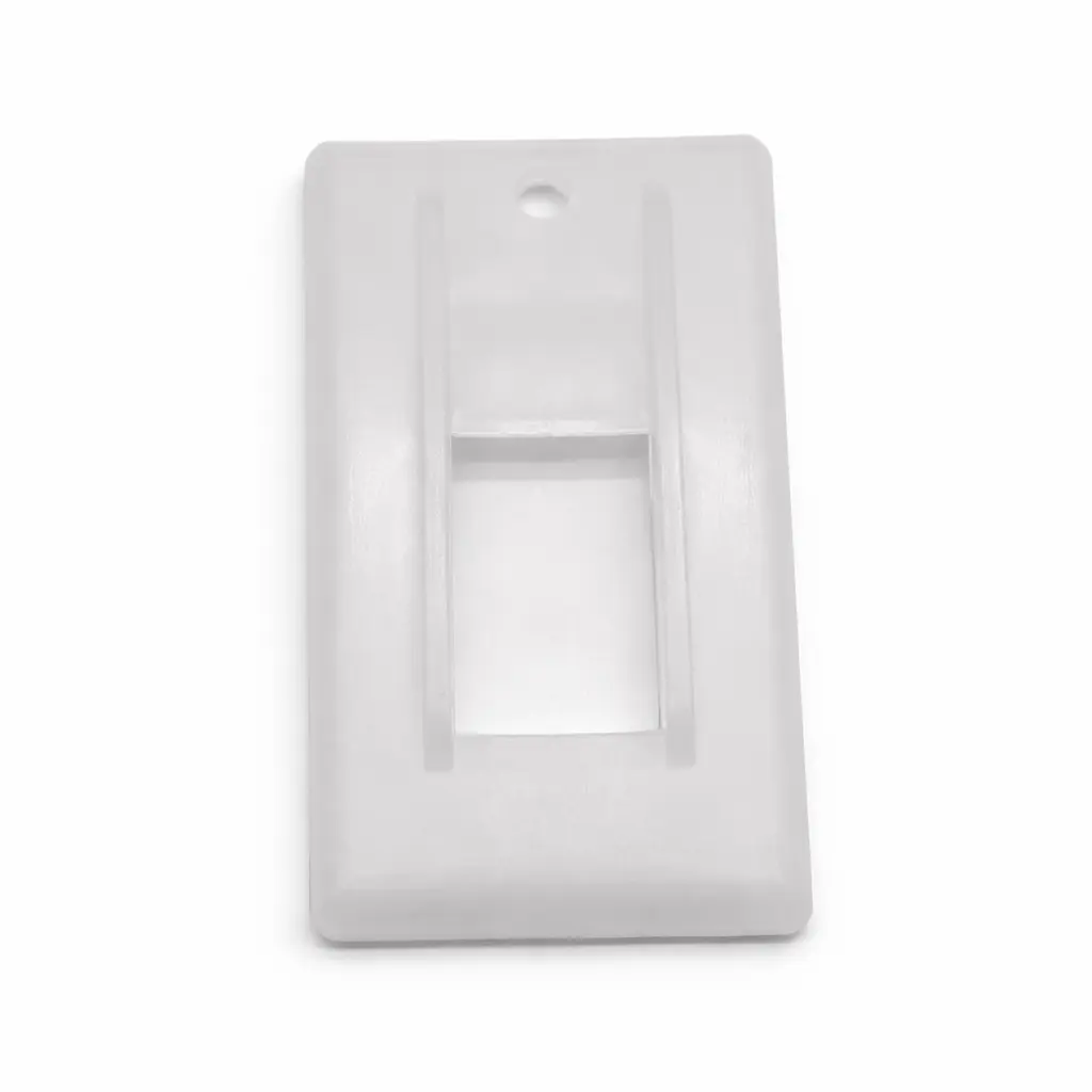 Guide plastique de poignée de frein à main de 2cv sur tablier avant