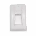 Guide plastique de poignée de frein à main de 2cv sur tablier avant