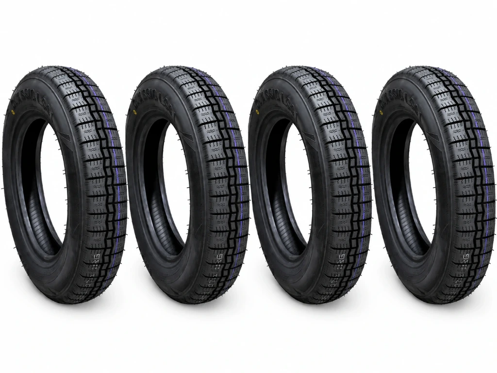 Lot 4 pneus 125/15  Profil d´Origine Tubeless