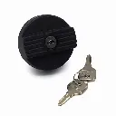 Bouchon à essence à clef Noir