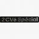 Monogramme 2CV6 Spécial