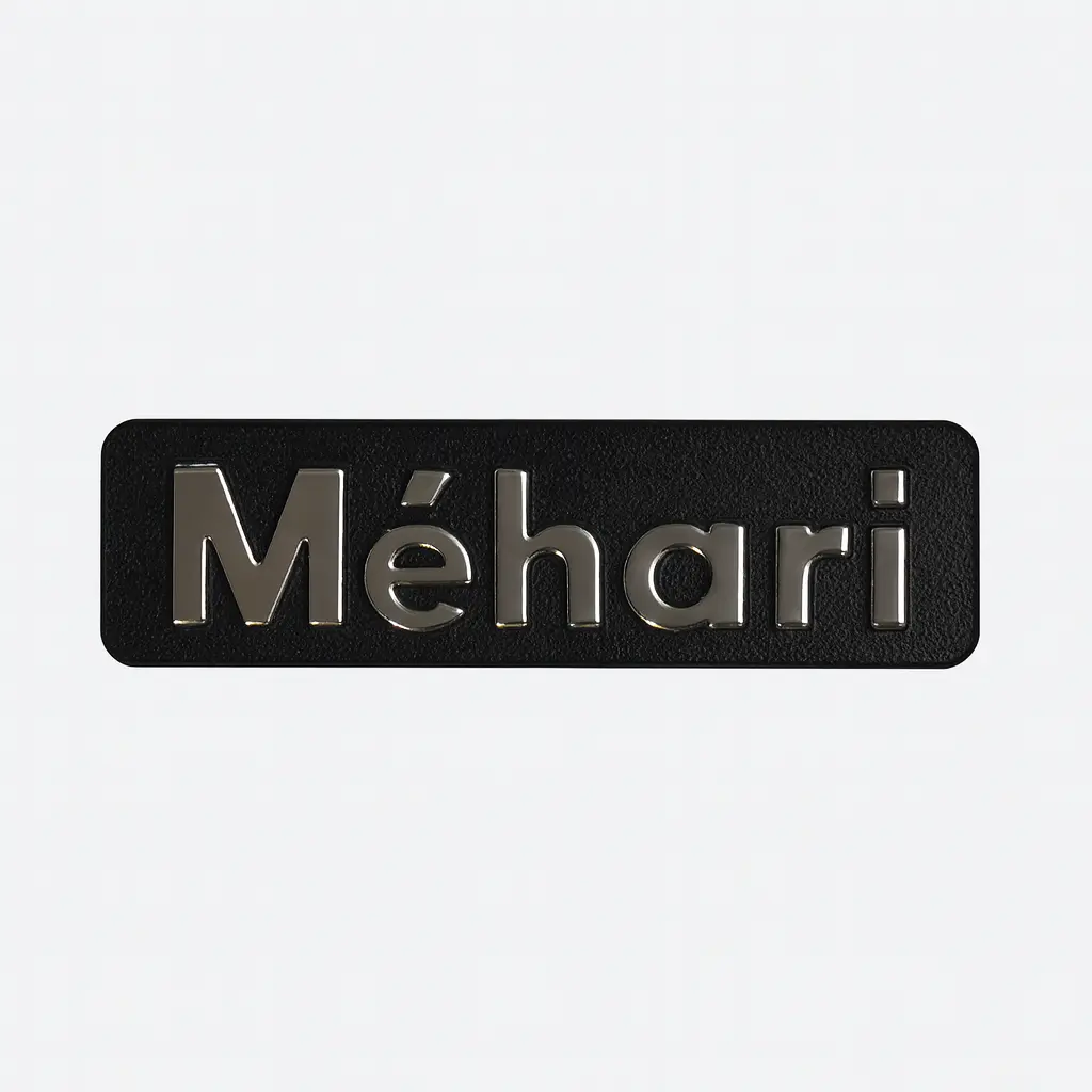[A09035] Monogramme Méhari