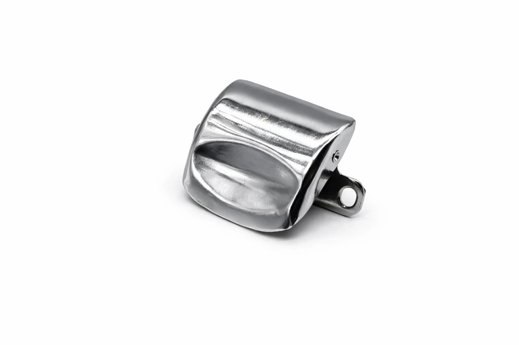 [A09570C] Fermoir de vitre Avant chromé