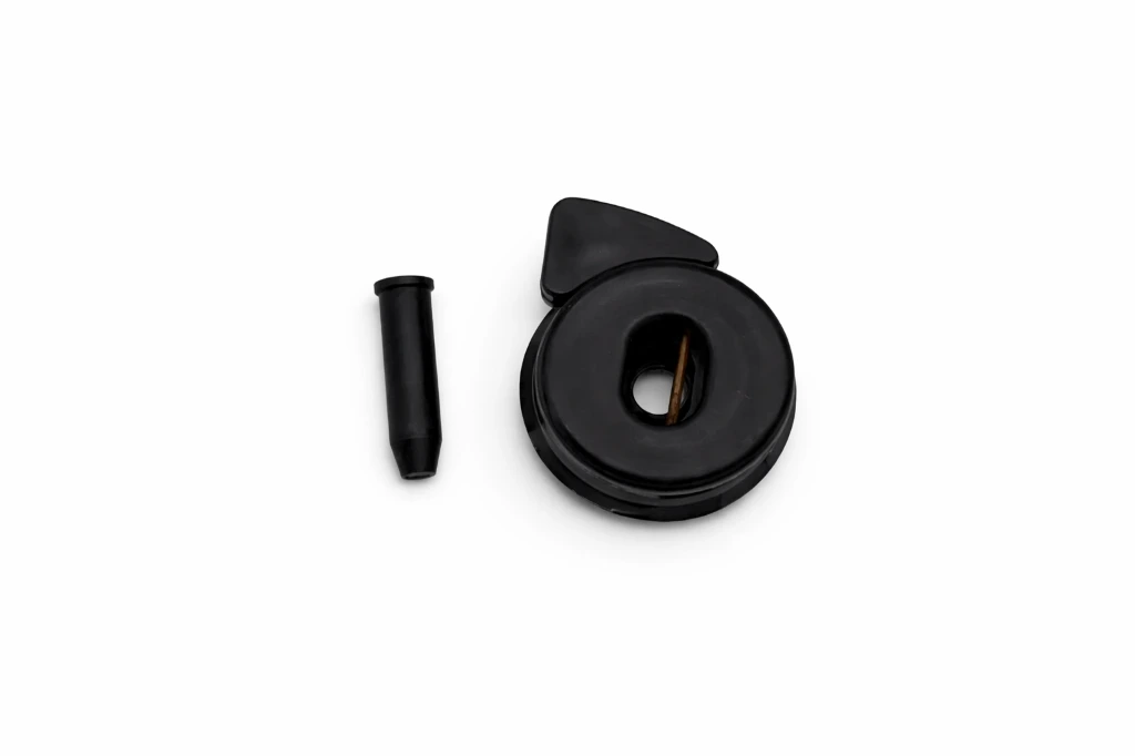 Clips de vitre droit en plastique