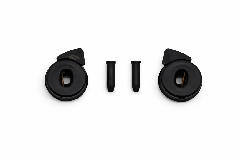 Paire de Clips vitre Gauche + Droit en plastique