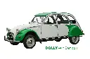 Ensemble adhésif pour 2CV Dolly Vert Bambou