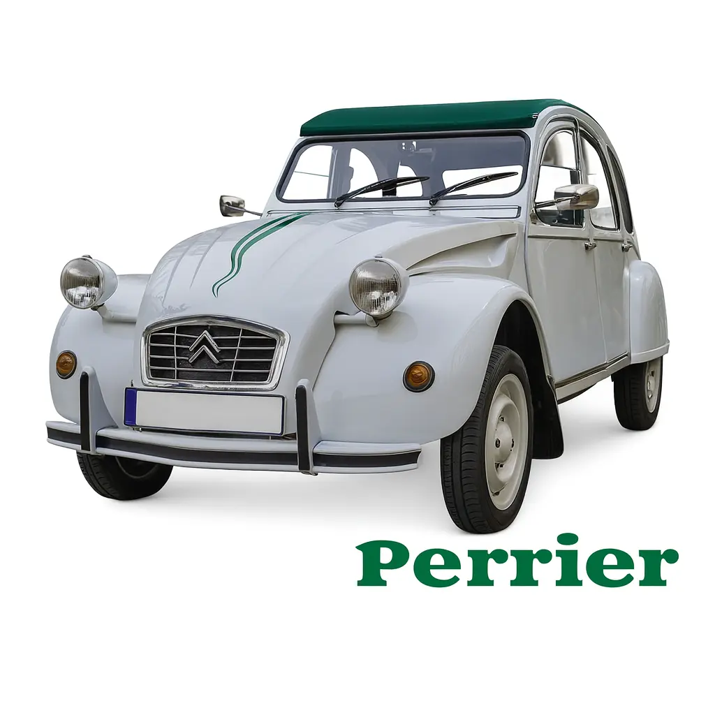 Ensemble adhésif pour 2CV Perrier