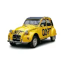 Ensemble adhésif pour 2CV James Bond "007"