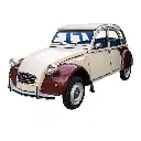 Ensemble adhésif 2CV Dolly Rouge Delage