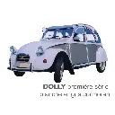 Ensemble adhésif 2CV Dolly - Blanc, Gris Cormoran
