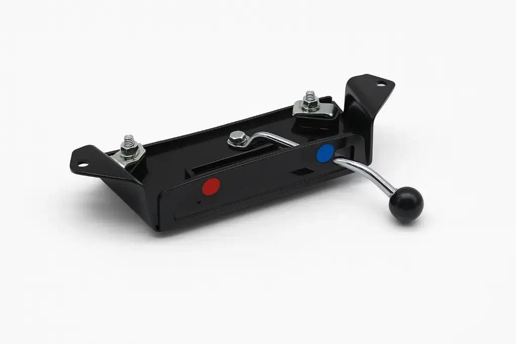 [A10102] Commande de chauffage Noire