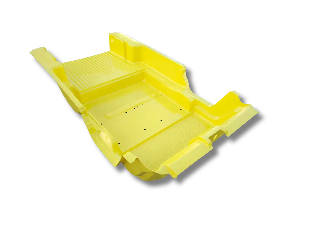 [A11000J] Fond de caisse 4 places JAUNE 