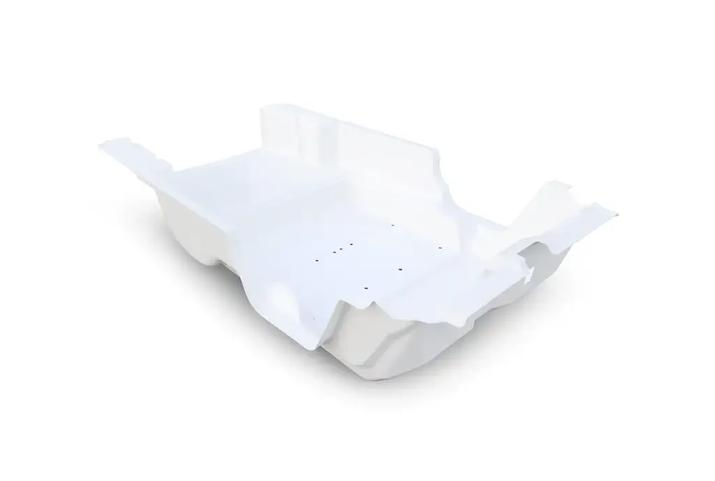 [A11000] Fond de caisse 4 places BLANC