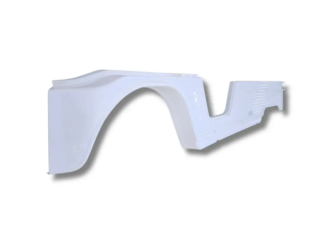 [A11010] Panneau latéral GAUCHE AVEC aileron Gâche ANCIEN MODÈLE BLANC 