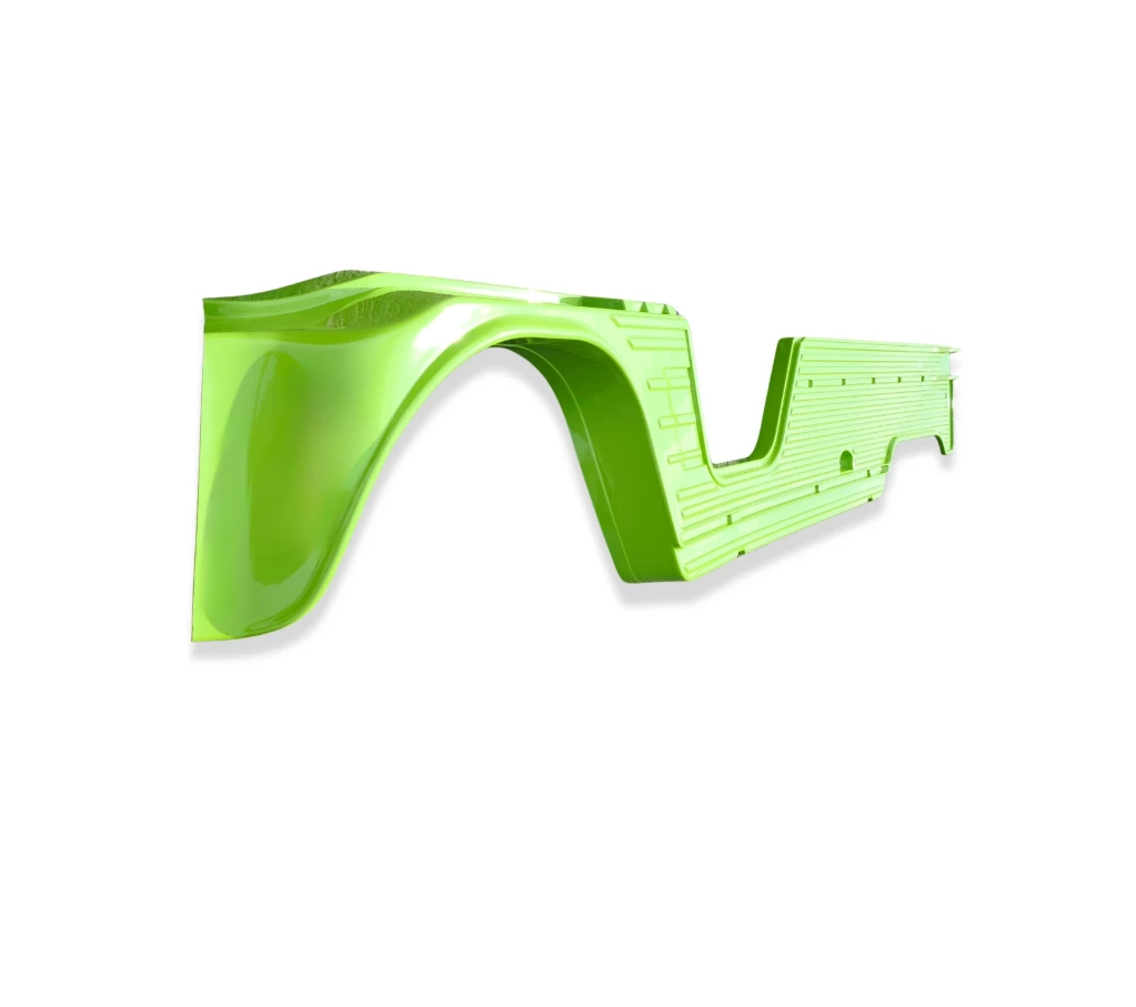 Panneau latéral GAUCHE AVEC aileron Gâche ANCIEN MODÈLE VERT TIBESTI