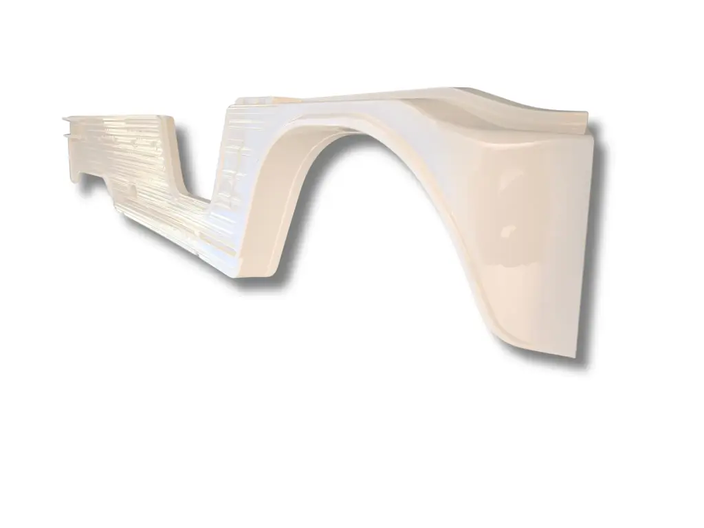 Panneau latéral DROIT AVEC aileron Gâche ANCIEN MODÈLE BEIGE HOGGAR 