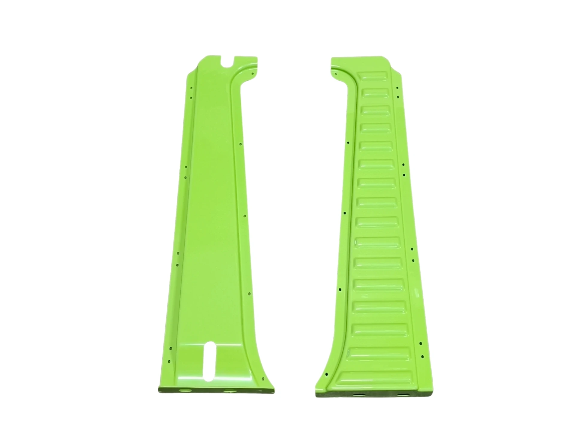 [A11090VT] Montant gauche nu Vert Tibesti pour Méhari