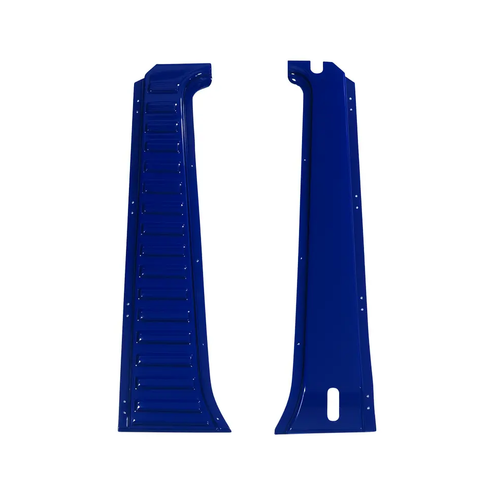 [A11091AZ] Montant droit nu Bleu Azur