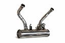 Silencieux primaire en INOX pour 2CV6, Dyane 6, Méhari, Acadiane et Ami8