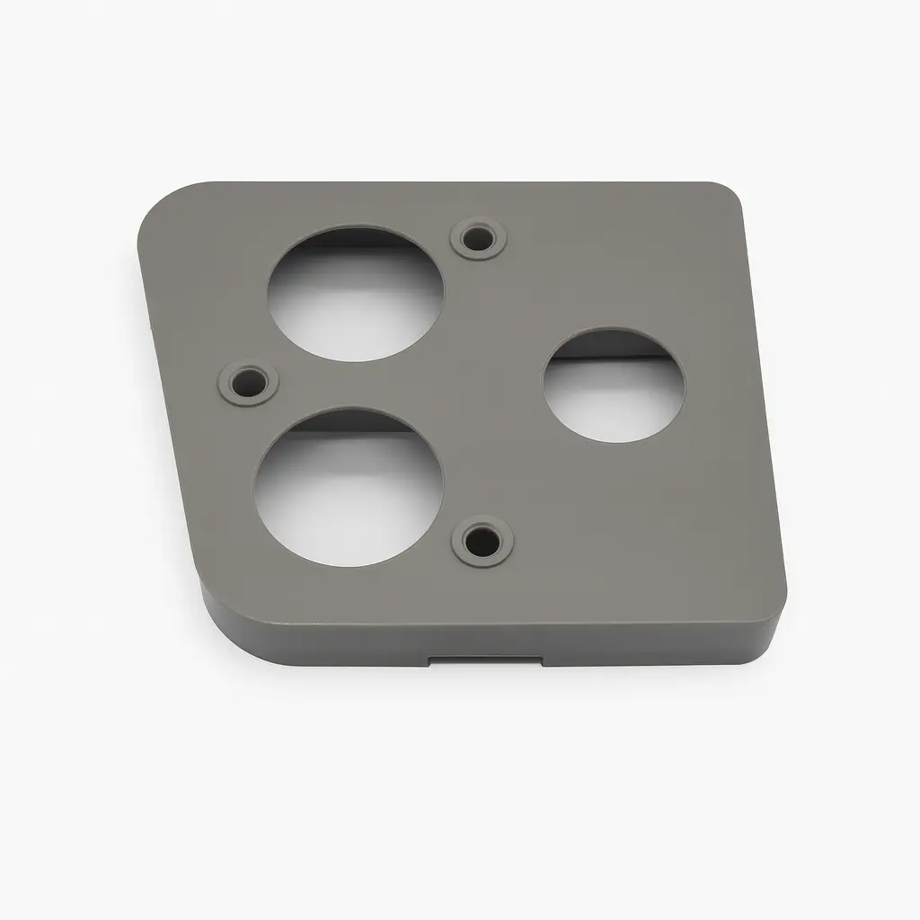 [A14382] Platine rehausse feu arrière Gauche Gris 