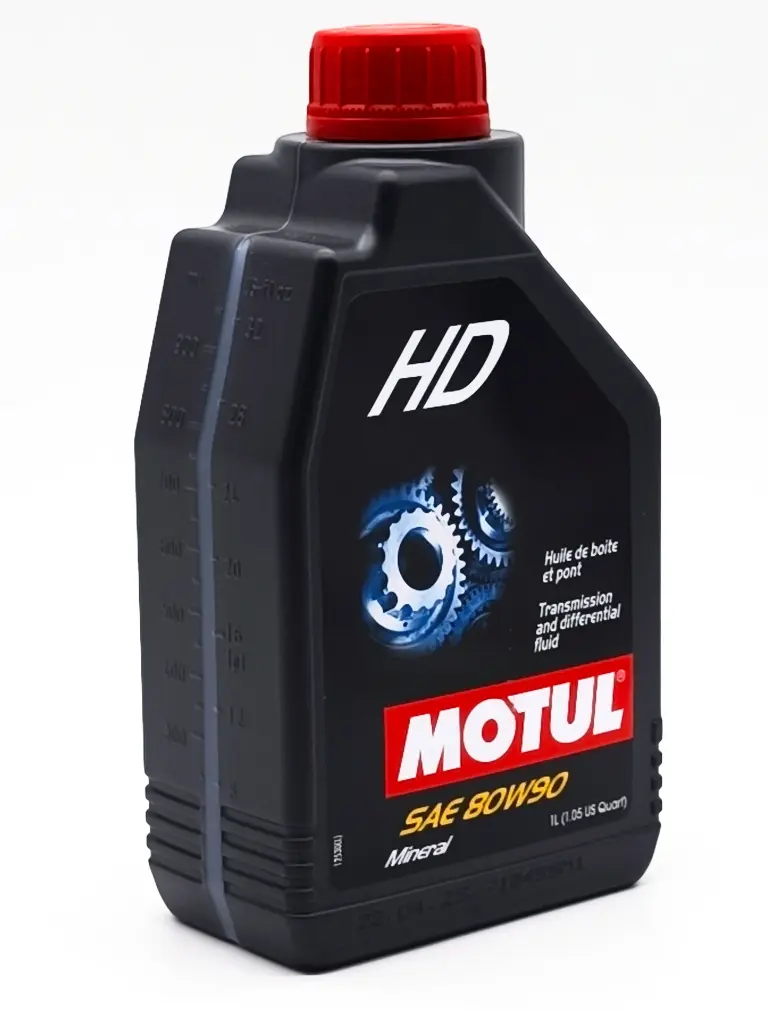 Bidon d´huile 1L pour Boîte de vitesse HD 80 W 90 MOTUL
