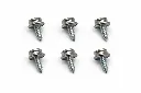 Lot de 6 boutons pression + VIS