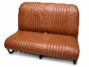 Banquette AVANT complète Skaï MARRON TRESSE