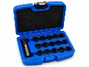 kit de réparation pour filetage de bougie M14 x 1,25mm 16 pièces