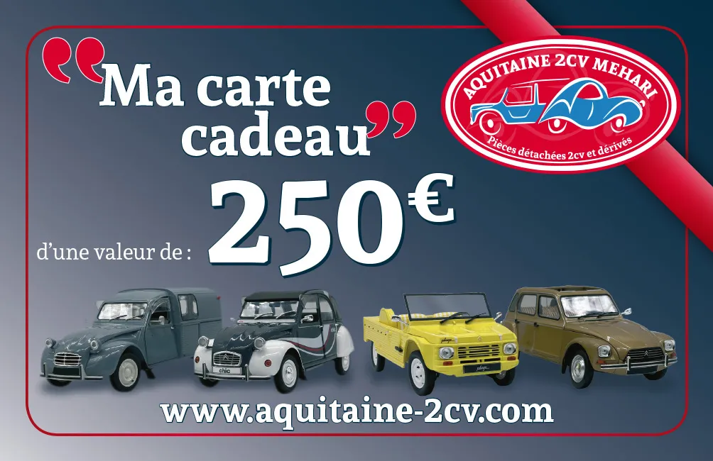 [C200] Carte cadeau 250€