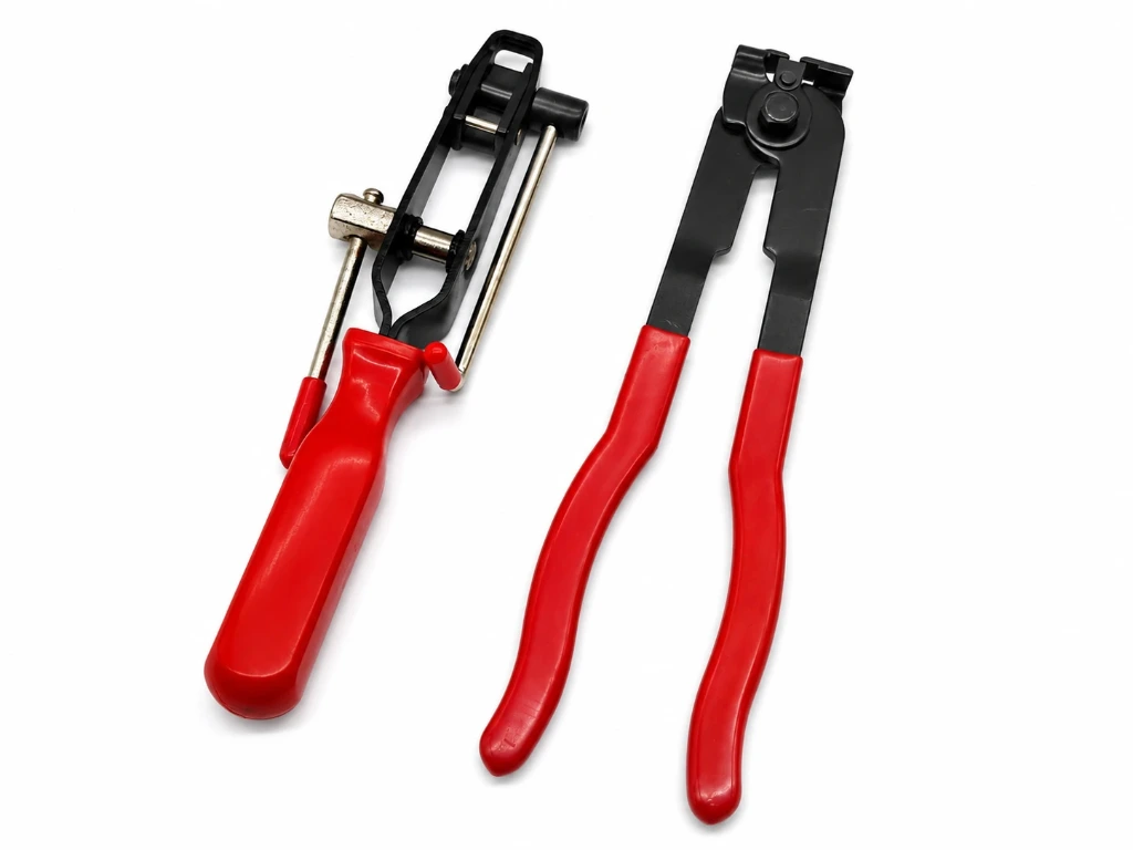 Jeu de pinces pour colliers de soufflets 2 pièces